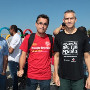 Ato Fora Temer - Praia de Copacabana