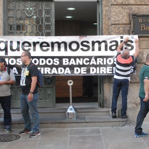 Dia Nacional de Luta contra reestruturação do Banco do Brasil