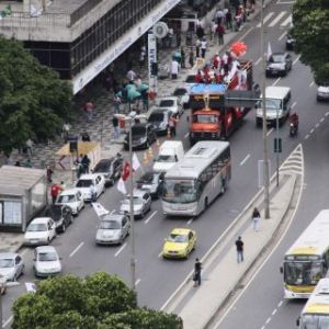 Carreata Bancários Centro do Rio 02-09-2011