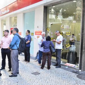 Bancários na Greve Geral