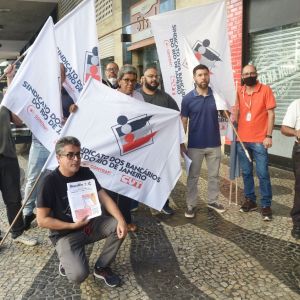 Caravana pelas Agencias Bancárias do Centro - Campanha Nacional 2022