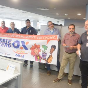 Manifestação saúde caixa