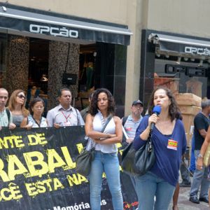 Ato do Dia Mundial em Memória às Vítimas de Acidente do Trabalho