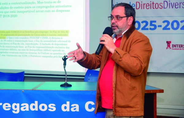 O presidente do Sindicato Jos&eacute; Ferreira falou da  import&acirc;ncia da vit&oacute;ria judicial do Sindicato contra a Caixa:  Li&ccedil;&atilde;o que serve de aprendizado para a Caixa