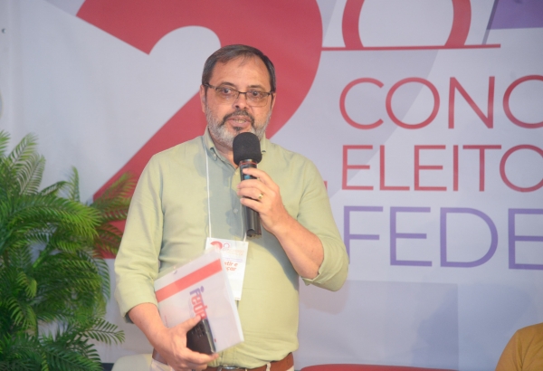 Jos&eacute; Ferreira, presidente do Sindicato dos Banc&aacute;rios do Rio de Janeiro e integrante do Comando Nacional, participar&aacute; da negocia&ccedil;&atilde;o. Foto: Nando Neves.