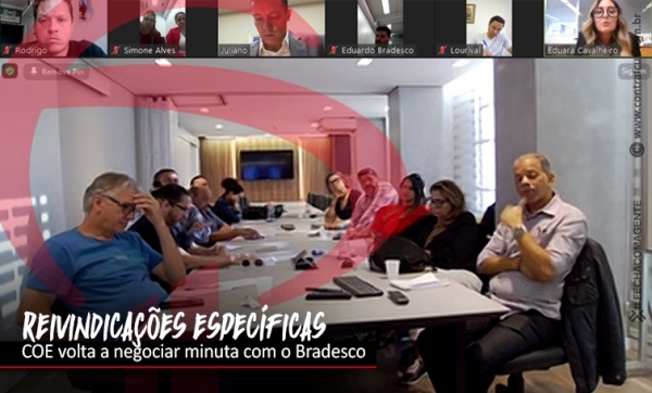 COE debate com Bradesco metas e outras reivindicações específicas