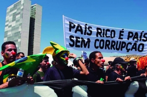 O combate à corrupção, a principal bandeira da campanha eleitoral de Bolsonaro, não avançou no primeiro ano de seu governo