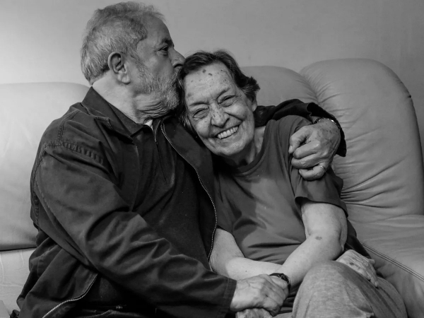 Lula e Maria da Conceição Tavares (Foto: Ricardo Stuckert)