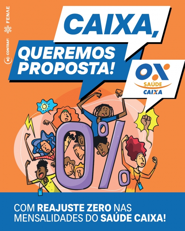 Mobiliza&ccedil;&otilde;es nesta quarta, em todo o pa&iacute;s, v&atilde;o cobrar da Caixa proposta do Sa&uacute;de Caixa