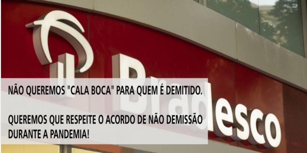 Bradesco estende plano de saúde para impedir bancários de questionar demissões