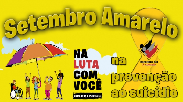 Campanha mostra importância da prevenção contra o suicídio