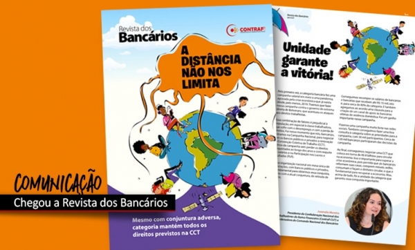 Revista mostra como foi a primeira campanha virtual dos bancários