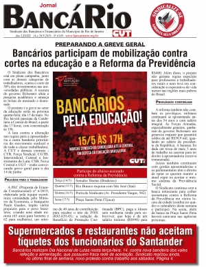 Bancário 6109 - Edição de 14 a 25/5/2019