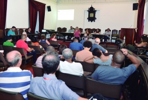 Adriana Nalesso foi uma das palestrantes do seminário sobre a Reforma Trabalhista, realizado no IFICS/UFRJ