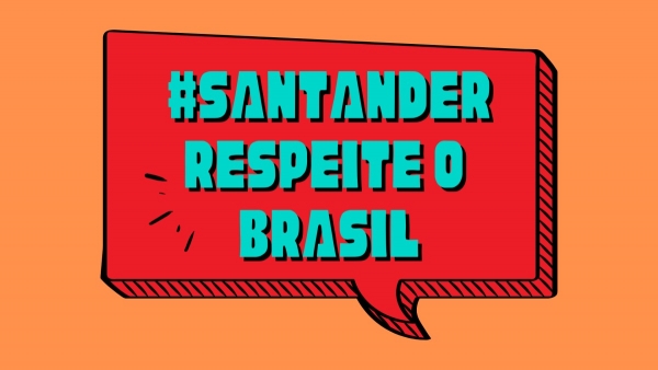 Sindicato repudia corte de  salários e desrespeito do  Santander à decisões judiciais