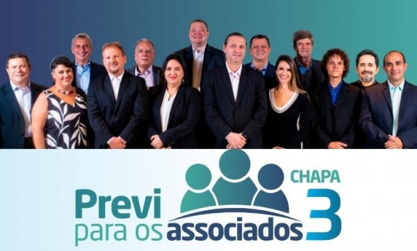 Vote na Chapa 3 nas eleições da Previ