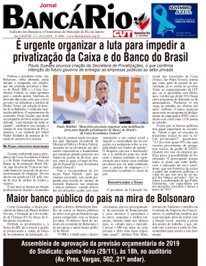 Bancário 6084 - Edição de 27 e 28/11/2018