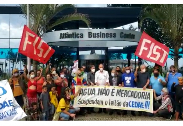  Entrega da carta no Consulado do Canadá do Rio de Janeiro