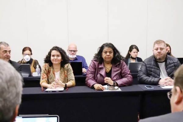 Comando Nacional na mesa de negociação com a Fenaban