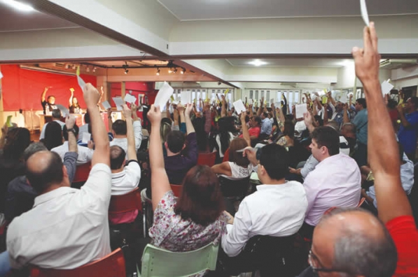 TERÇA-FEIRA, DIA 27 - Assembleia vai escolher delegados para congresso da Contraf-CUT