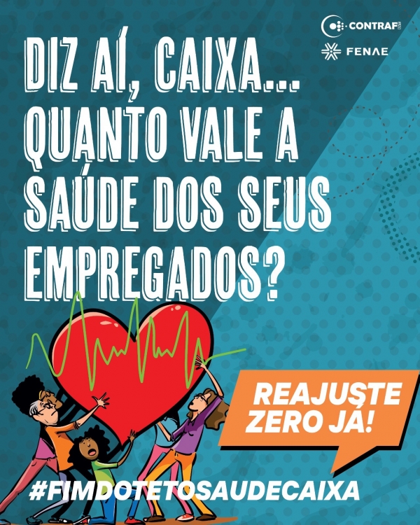 Hoje &eacute; Dia Nacional de Luta em defesa do Sa&uacute;de Caixa