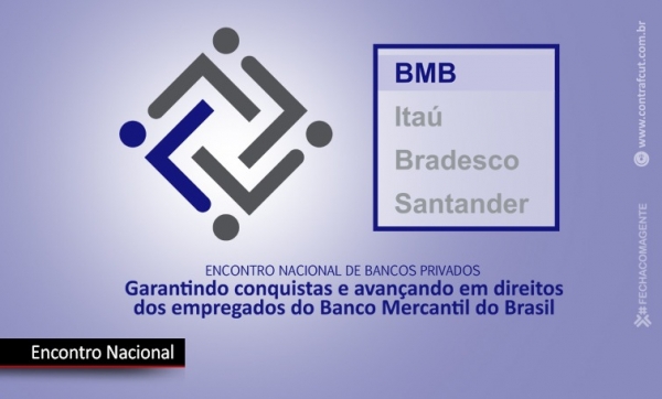 Bancários do BMB fazem encontro nacional nesta quarta-feira (4)