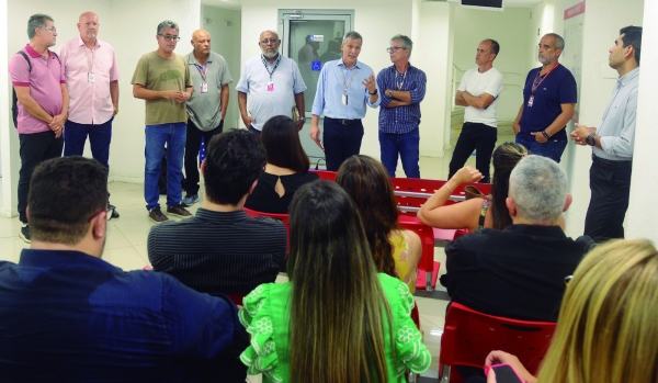 A manifestação do Sindicato realizada na quinta-feira (9) foi na agência da Praça da Bandeira, que encerrará suas atividades no próximo dia 24