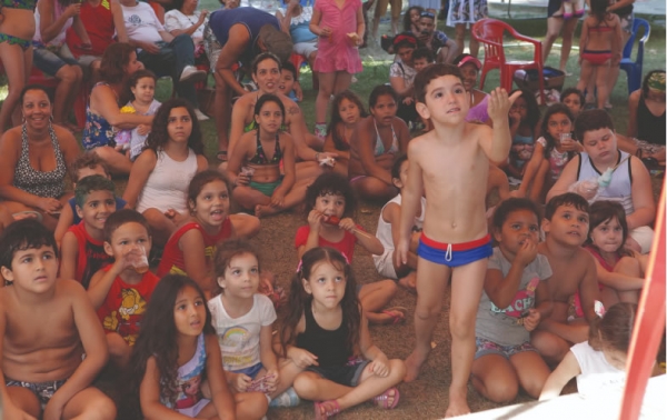 ALEGRIA DOS BANCARINHOS - Festa das crianças na sede campestre foi um sucesso