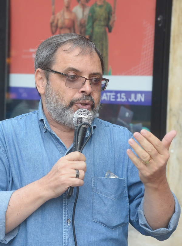 O presidente do Sindicato do Rio Jos&eacute; Ferreira numa atividade nos bancos: reajuste acima da infla&ccedil;&atilde;o &eacute; conquista da categoria prevista na Conven&ccedil;&atilde;o Coletiva de Trabalho