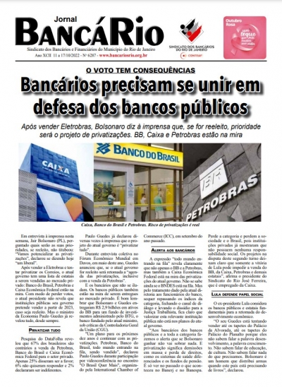 Bancário 6287 de 11 a 17/10/2022