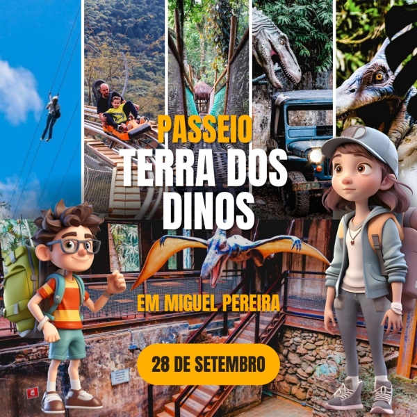 Passeio na Terra dos Dinos