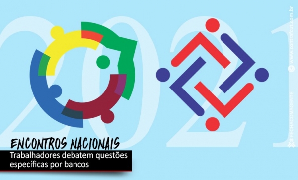 Encontros nacionais por bancos acontecem entre os dias 3 e 8 de agosto