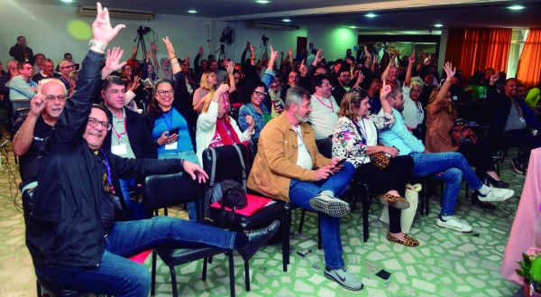 Bancários e bancárias que participaram da 3ª Conferência Estadual da categoria  aprovaram as proposições e a escolha da delegação para a  Conferência Nacional