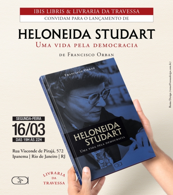 Lan&ccedil;amento do livro Uma vida pela Democracia de Heloneida Studart