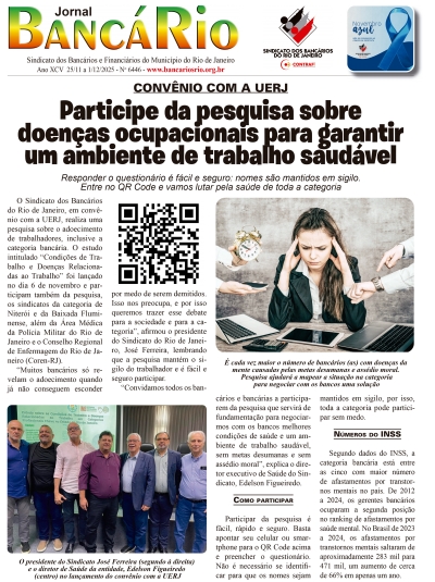 Banc&aacute;rio 6446 de 25/11 a 1/12/2025