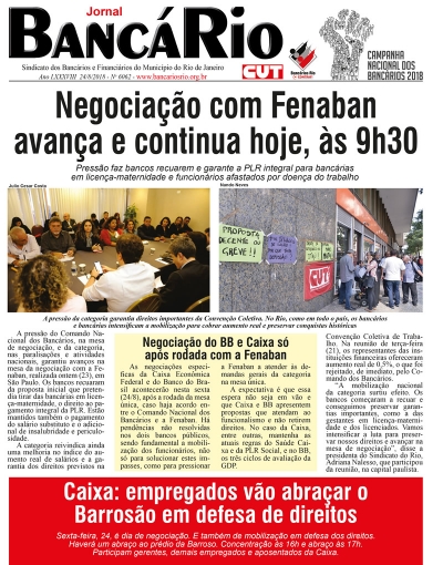 Bancário 6062 Edição de 24/8/2018