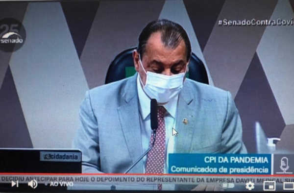 AO VIVO: CPI da Covid ouve vendedor de vacina que denunciou cobrança de propina