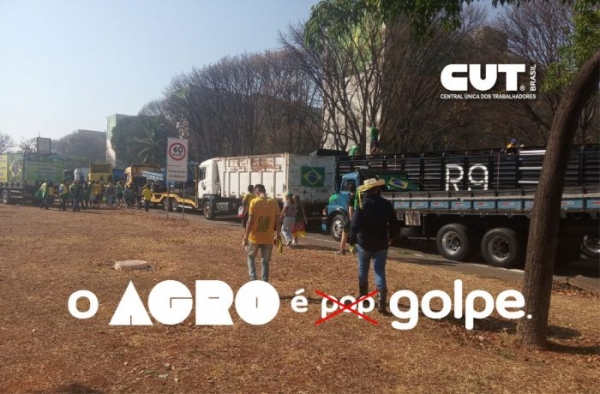 Paralisação de caminhoneiros em apoio a Bolsonaro tem assinatura do agronegócio