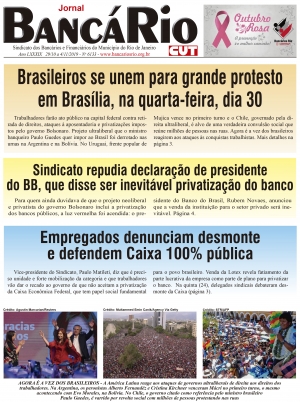 Bancário 6133 - Edição de 29/10 4/11/2019