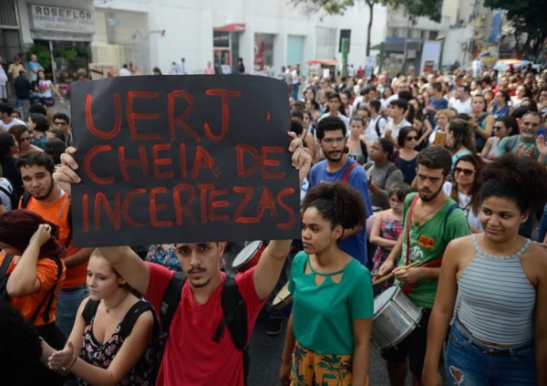 Crise na Uerj afeta principalmente estudantes de baixa renda