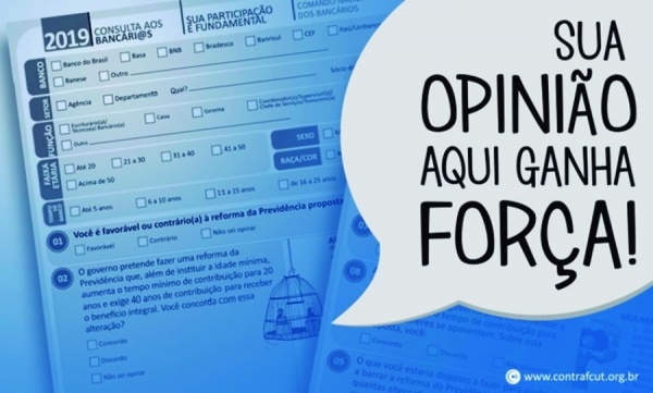 Consulta à categoria estará disponível em edição especial sobre Reforma da Previdência