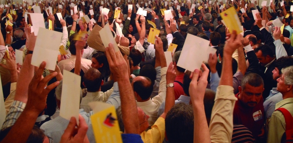 A participação dos bancários e bancárias na Conferência Estadual, em Niterói, fortalece a luta coletiva da categoria e as deliberações aprovadas serão encaminhadas para a 25ª Conferência Nacional