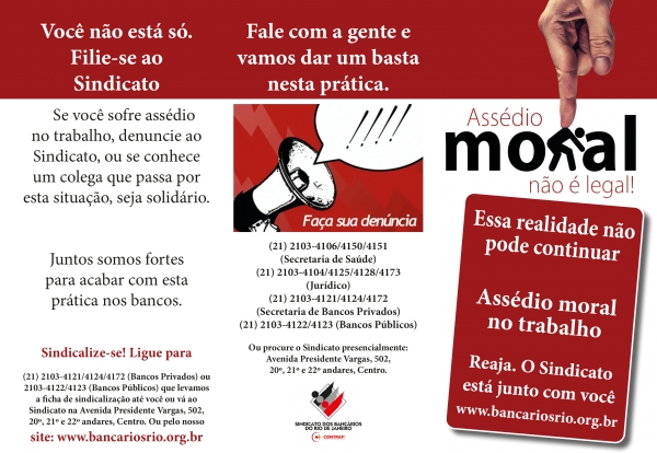 Folder Assédio Moral - Abril 2024