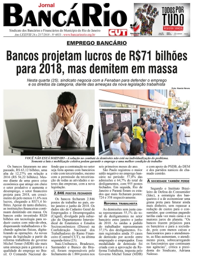 Bancário 6053 Edição de 24 e 25/7/2018