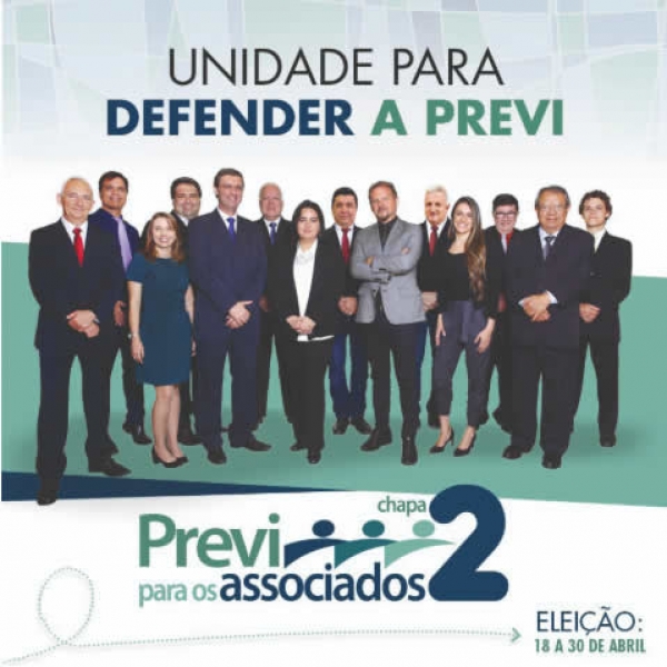 VOTE CHAPA 2 - Associados, a essência da Previ