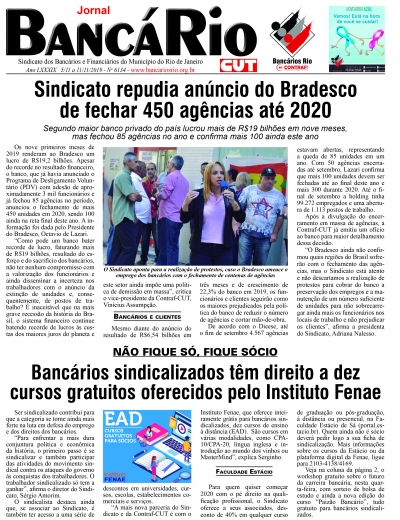 Bancário 6134 - Edição de 5/11 a 11/11/2019