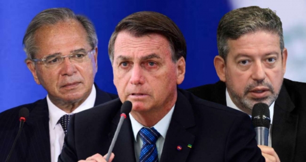 Paulo Guedes, Jair Bolsonaro e Arthur Lira usurpam direitos dos trabalhadores em plena pandemia