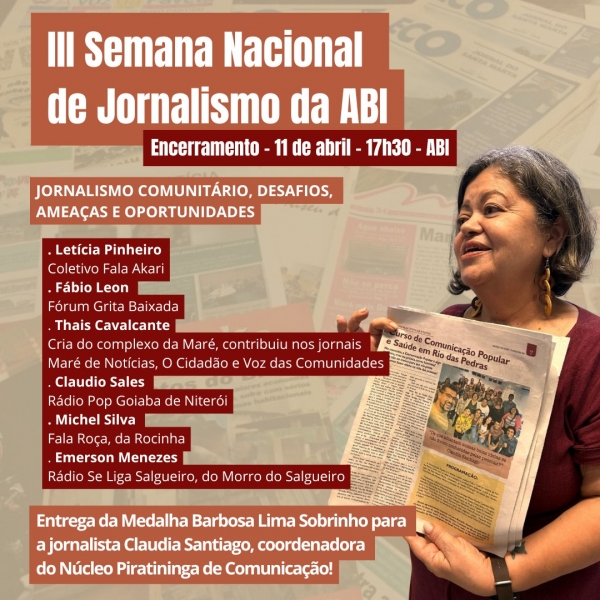 III Semana Nacional de Jornalismo na ABI