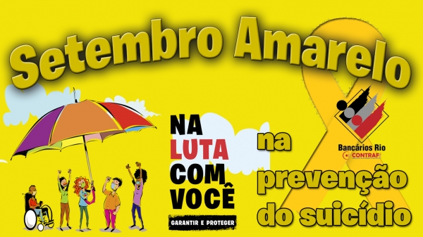 Campanha mostra importância da prevenção contra o suicídio