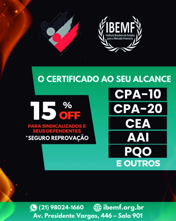 Bolsas de estudo CPA-10/CPA-20